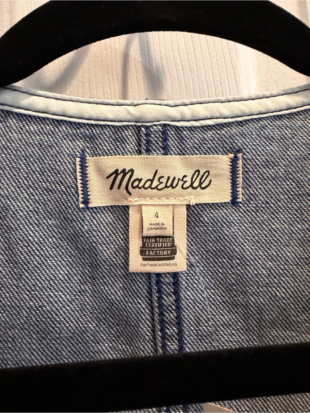 Madewell Denim Vest - Picture 10 of 12